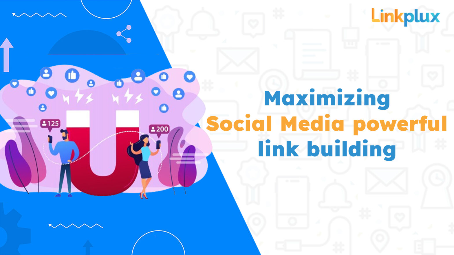 Social media powerful link building