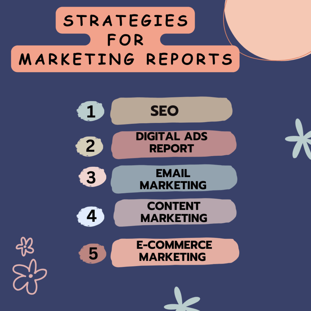 Marketing Analytics- Strategies for marketing reports