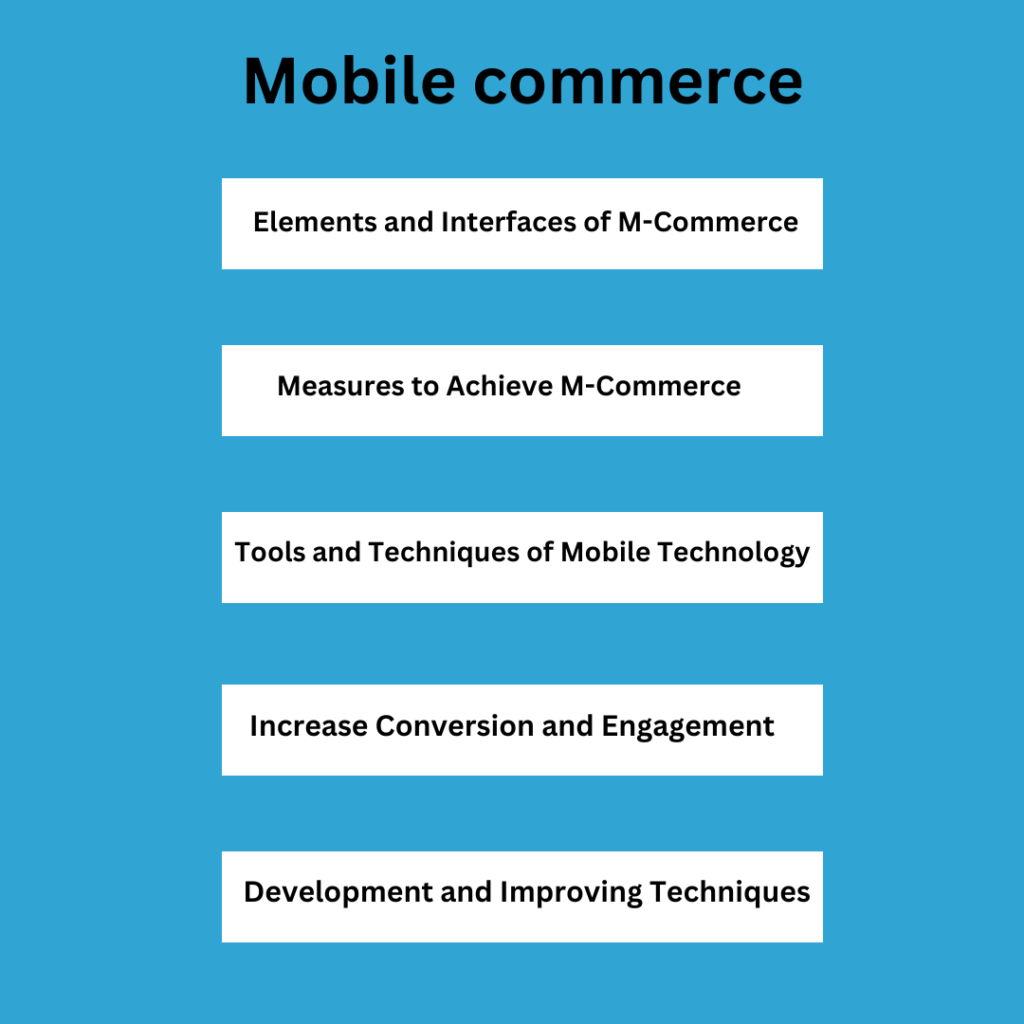 M-Commerce, mobile commerce
