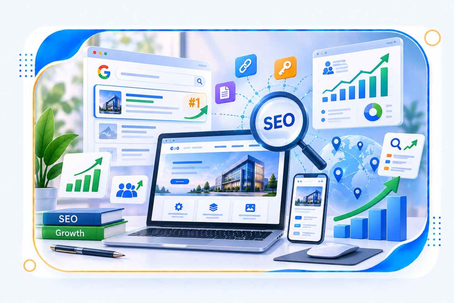 SEO-ready web design and development services