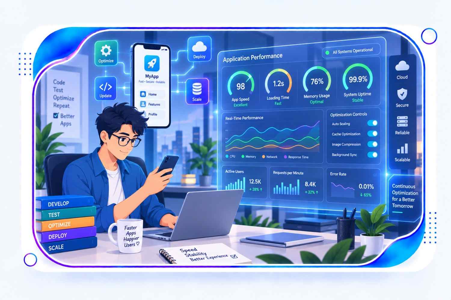 Mobile app performance optimization