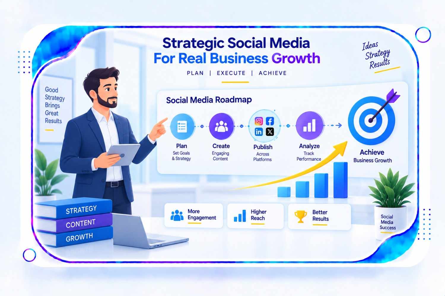 Strategic Social Media Marketing services and SMM campaigns