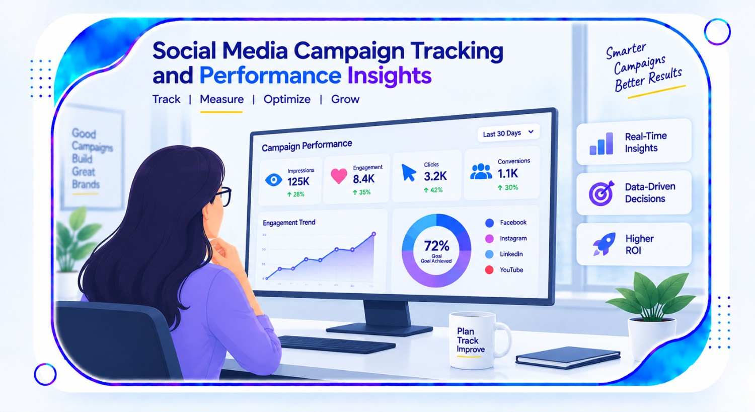 Social Media Marketing campaign tracking and performance insights