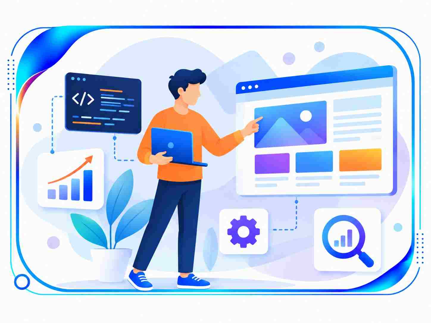 Custom Web Design, Development and Integration Services in Delhi