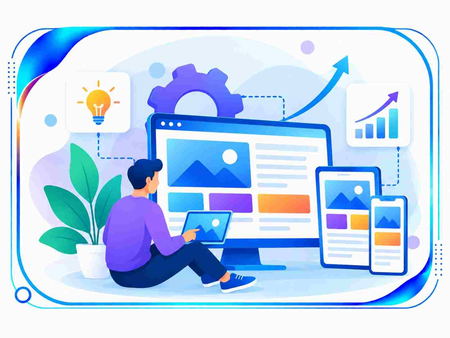 Modern Web Design and Development Services in Delhi